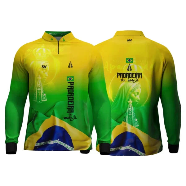 COMPRE 1 LEVE 3 – Camisa Padroeira do Brasil Manga Longa