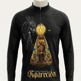 Camisa Nossa Senhora Aparecida Manga Longa com Zíper – OFERTA RELÂMPAGO COMPRE 1 LEVE 3