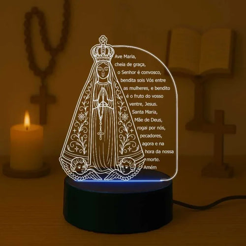 COMPRE 1 LEVE 2 – QUADRO NOSSA SENHORA APARECIDA COM MOLDURA PEÇA EM ACRÍLICO ALTO RELEVO (Cópia)